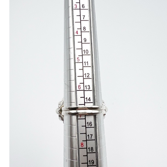 🌟NICKY BUTLER 925 Sterling Silver Turquoise Multi Gem East West Ring Siz… - Picture 10 of 12